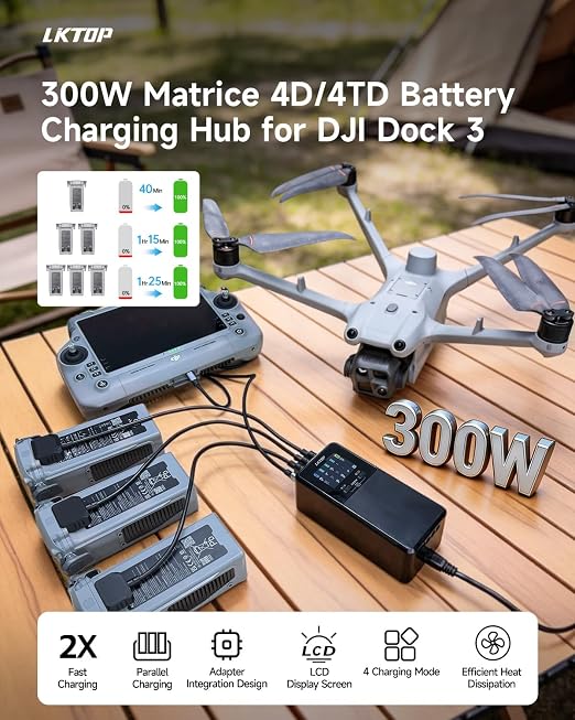 DJI Matrice 4D/4TD Multi Charger Hub
