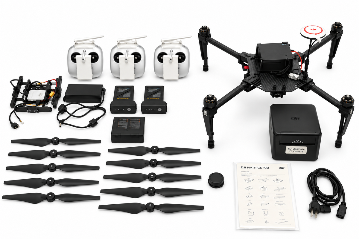 Infinit Drones Corp DJI Matrice 100 with Extra drone set - CERTIFIED PRE-OWNED
