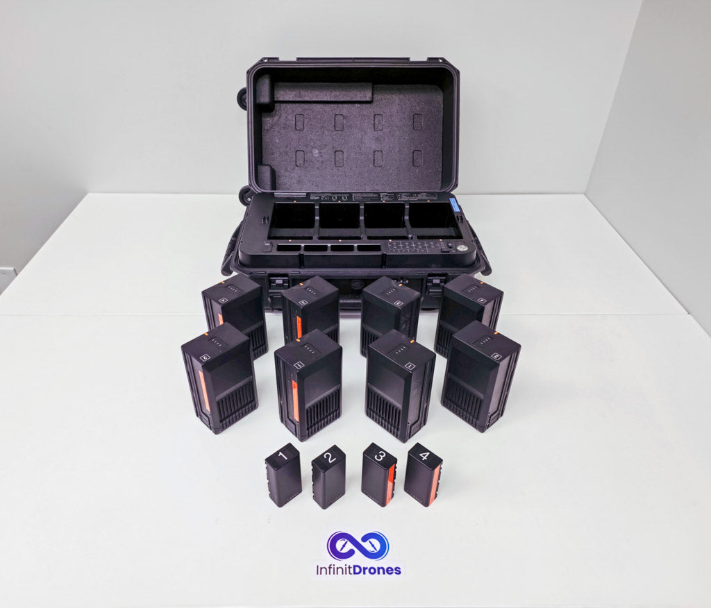 Infinit Drones Corp DJI Matrice 350 RTK + BS65 Intelligent Charging Station + Accessories CERTIFIED PRE-OWNED