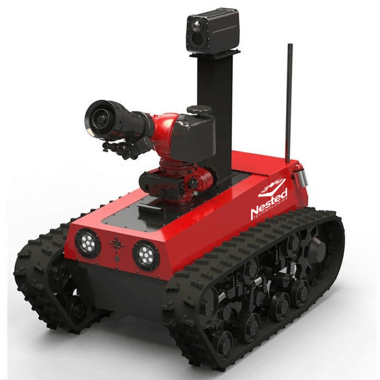 Nested Technologies Fire Guard - A Multifunctional Fire Suppressant Robot