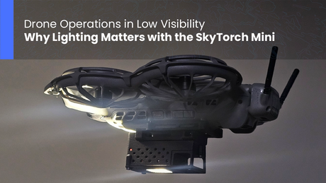 Drone Operations in Low Visibility: Why Lighting Matters with the SkyTorch Mini