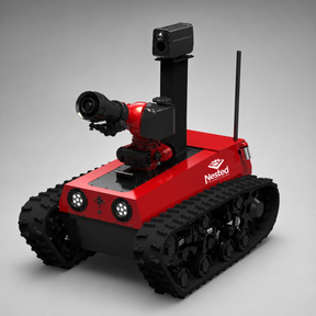 Nested Technologies Fire Guard - A Multifunctional Fire Suppressant Robot