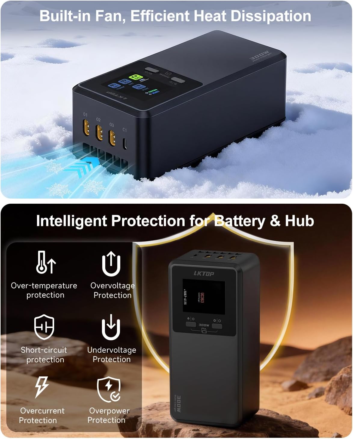 DJI Matrice 4D/4TD Multi Charger Hub