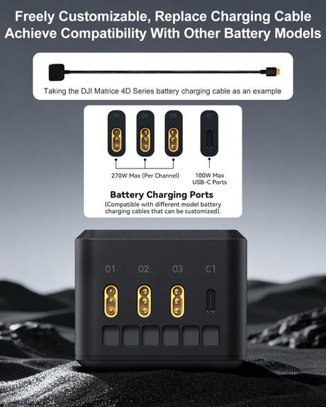 DJI Matrice 4D/4TD Multi Charger Hub