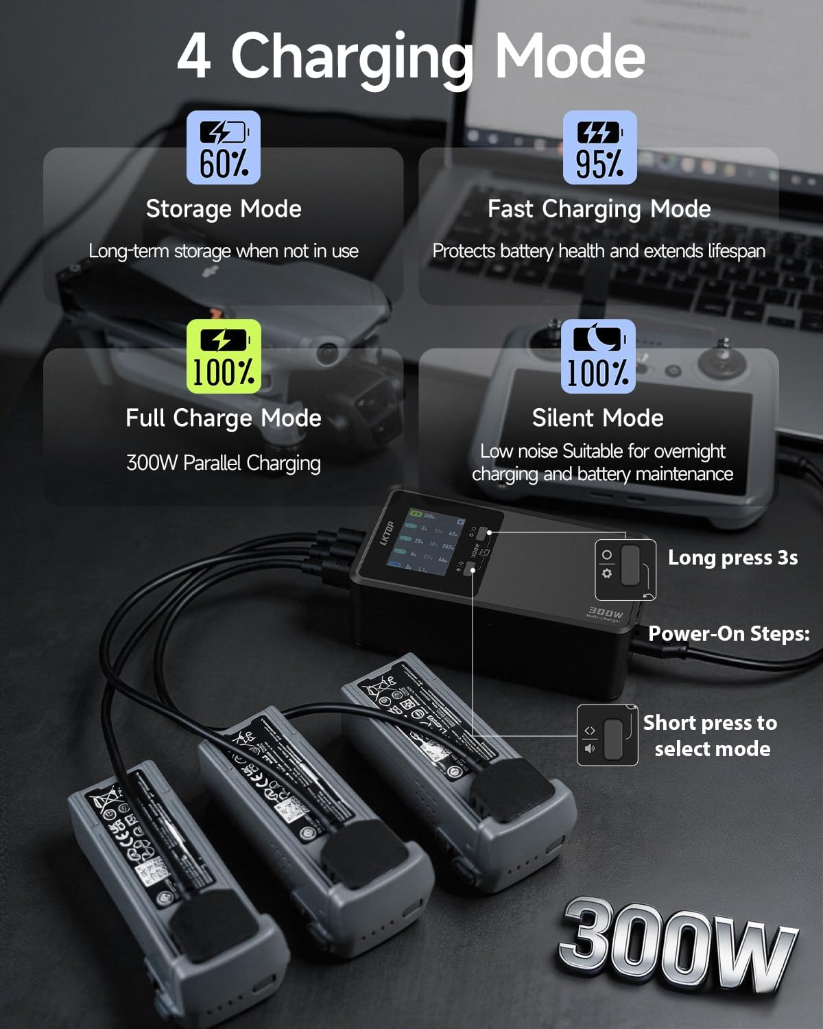 DJI Matrice 4T/4E Multi Charger Hub