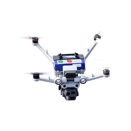 Drone EMS Basic - Dock3 AED Auto-Install Module + Portable AED