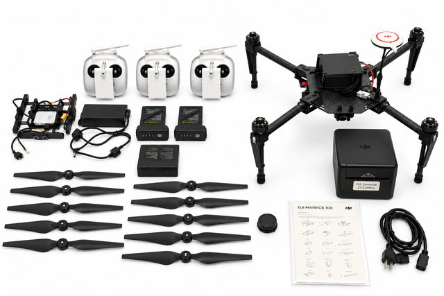 Infinit Drones Corp DJI Matrice 100 with Extra drone set - CERTIFIED PRE-OWNED