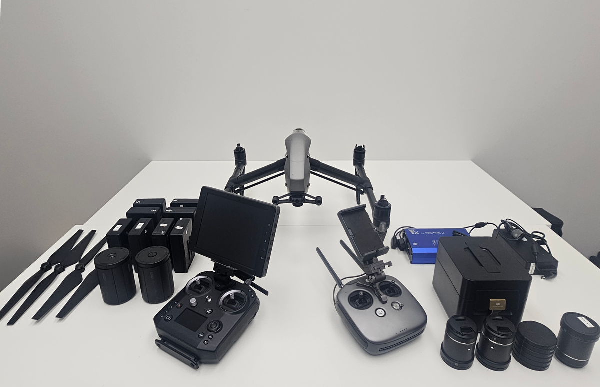 InfinitDrones Corp. Inspire 2 + Zenmuse X7 - CERTIFIED - PRE-OWNED