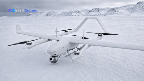 Nested Technologies NT-VTOL450 Fixed-Wing VTOL UAV | Long-Endurance Drone Platform