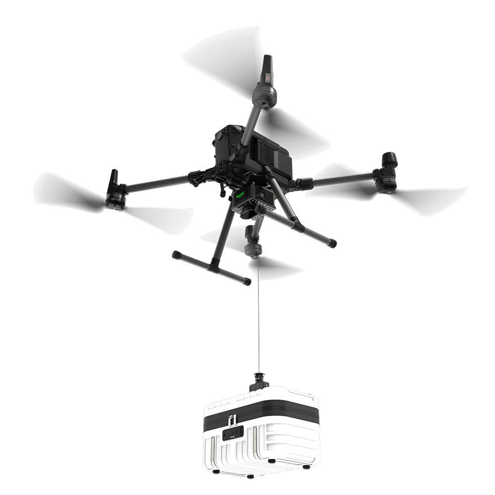 Rivabyte Winch Drop Release Mechanism System (with warning flash light and speaker)