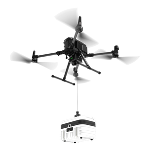 Winch Drop Release Mechanism System (with warning flash light and speaker)